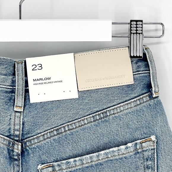 Citizens of Humanity Marlow Vintage Denim Shorts Libertine Wash NWT Size 23 - Picture 6 of 7